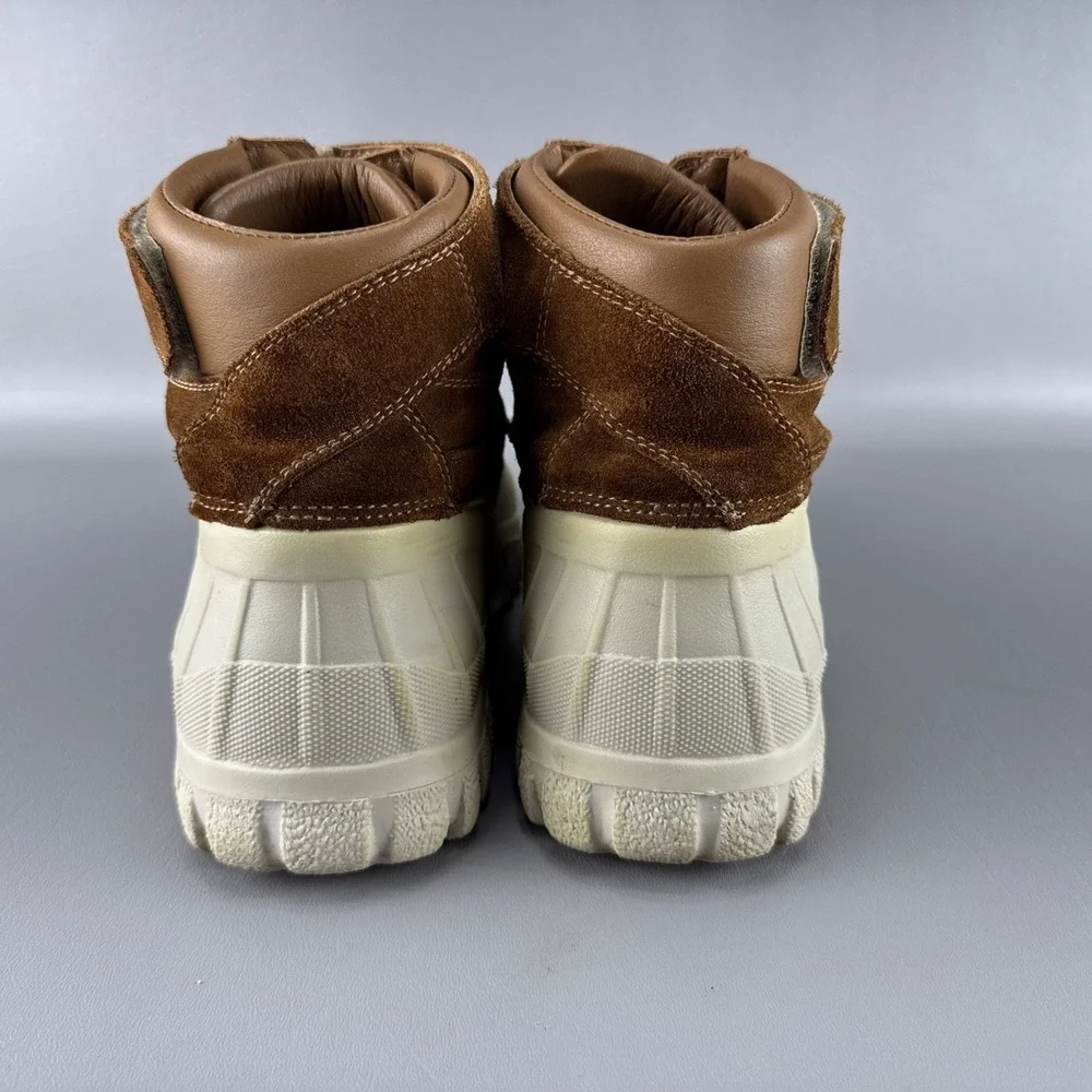 Diemme Anatra B Ball Duck Boots Mens Size 10 Suede Rain Snow Italy Quiet Luxury